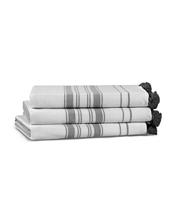 One Side Striped Towel Aerospin ® - Bath Towel - 100X180