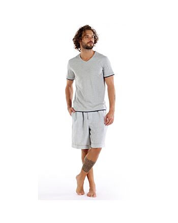 Charles Top Shamp; Shorts - Set de pyjamas