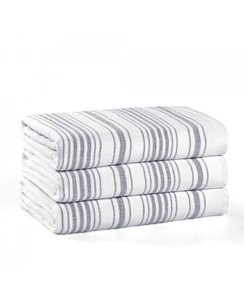 Serviette Stripe Gauze Fibrosoft ® - Serviette de bain - 100X180