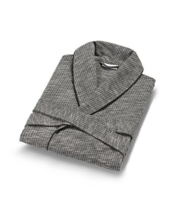 Finn Herringbone Robe - Pyjamas