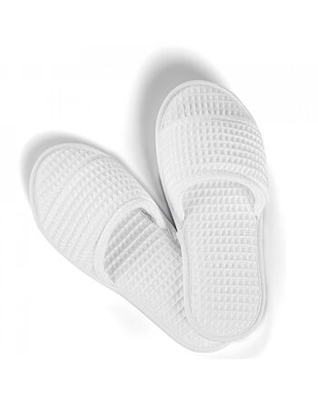 Mia Open Toe Slippers Aerocotton ® - Chaussons