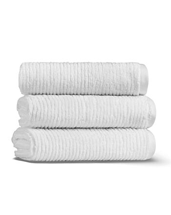 Slim Ribbed Towel Fibrosoft ® - Hand Towel - 40x71
