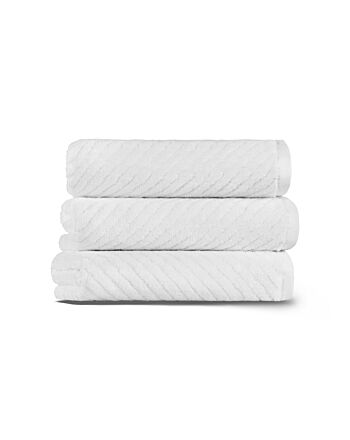 Serviette Chevron  Fibrosoft ® - Serviette de bain - 76x142